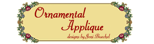 Ornamental Applique- designs by Jeni Buechel