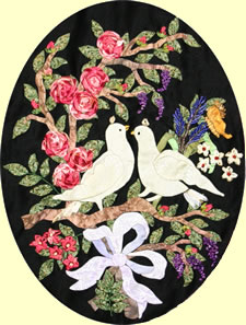 Closeup of Mary Anne's version of An Affectionate Offering