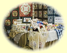 Ornamental Applique booth display
