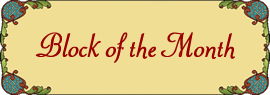 Ornamental Applique Block of the Month selections