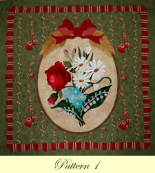 Floral Portrait Block