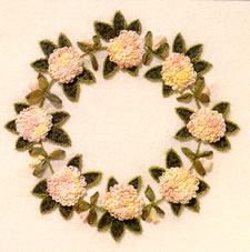 Rose Wreath by Jeni Buechel