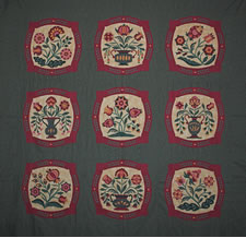 Red and Green Folk Art by Jeni Buechel