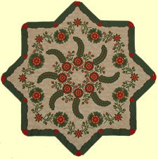 Whig rose medallion